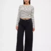 Curvy Mid Rise Ultrasoft Baggy Jeans
