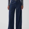 Curvy Mid Rise Ultrasoft Baggy Jeans