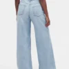Curvy Mid Rise Ultrasoft Baggy Jeans