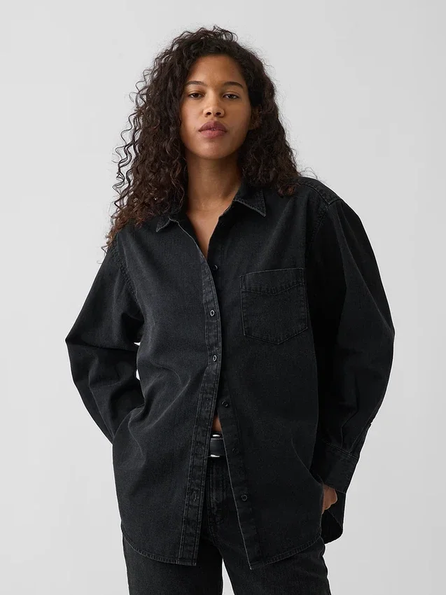 Denim Big Shirt