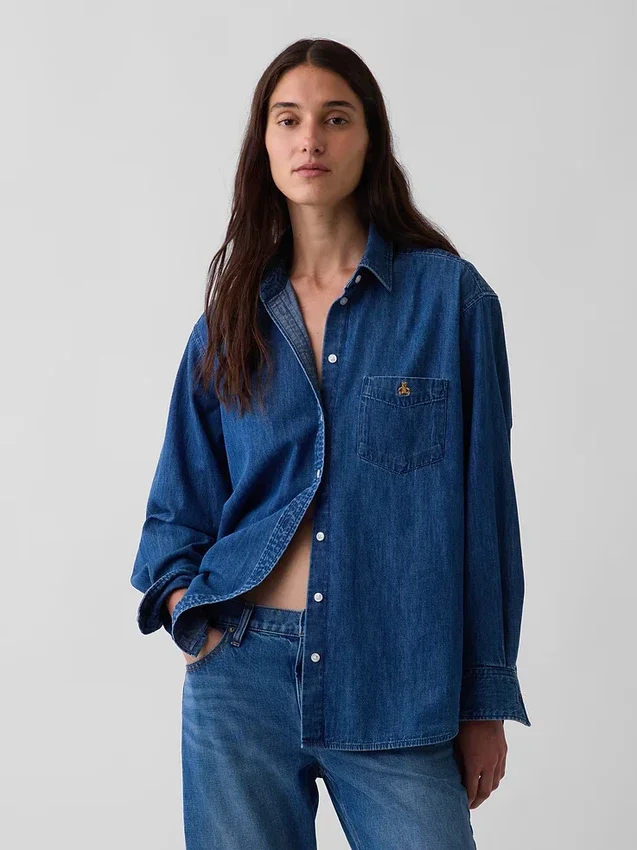 Denim Big Shirt