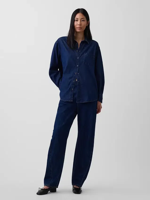 Denim Big Shirt