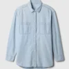 Denim Big Shirt