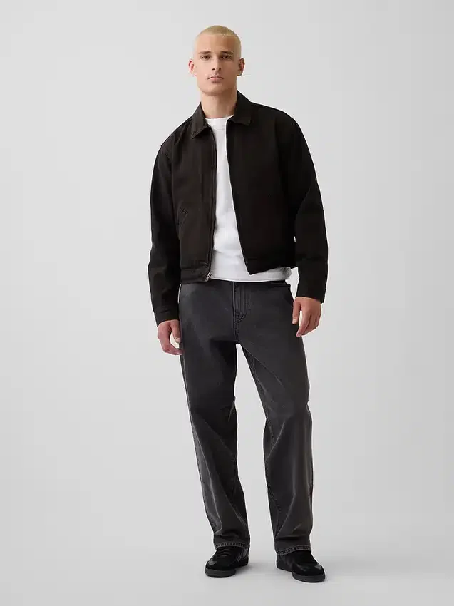 Denim Boxy Workwear Jacket