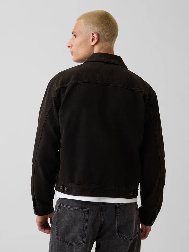 Denim Boxy Workwear Jacket