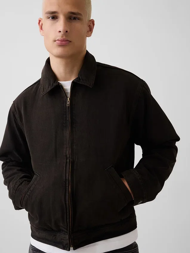 Denim Boxy Workwear Jacket