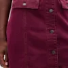 Denim Collared Shift Mini Dress