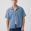 Denim Dobby Resort Shirt