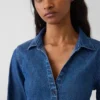 Denim Fitted Shirt
