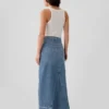 Denim Maxi Skirt