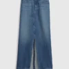 Denim Maxi Skirt