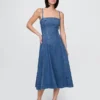 Denim Midi Dress