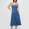 Denim Midi Dress