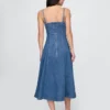 Denim Midi Dress
