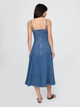 Denim Midi Dress