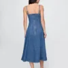 Denim Midi Dress
