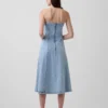 Denim Midi Dress