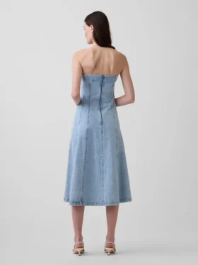 Denim Midi Dress