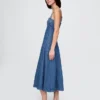 Denim Midi Dress