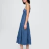 Denim Midi Dress