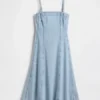 Denim Midi Dress