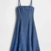 Denim Midi Dress