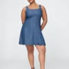 Denim Mini Dress
