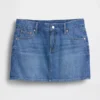 Denim Mini Skirt