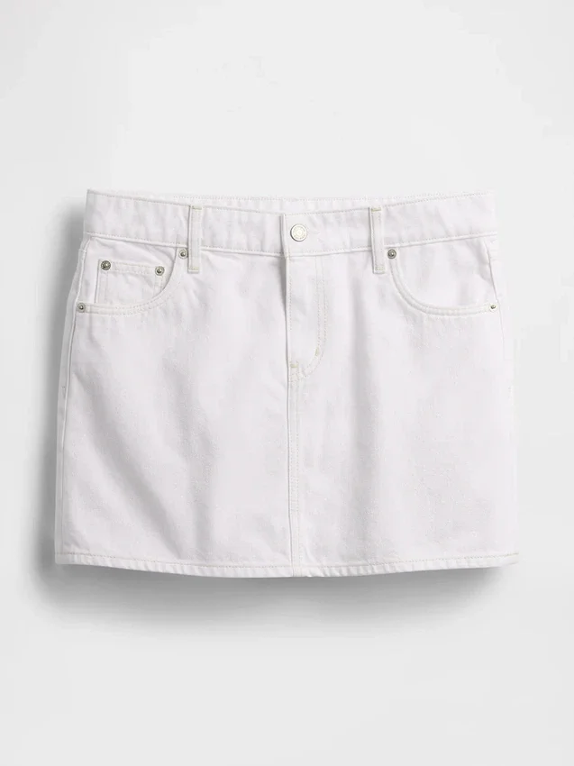 Denim Mini Skirt