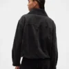 Denim Oversized Cocoon Jacket