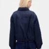 Denim Puffer Jacket