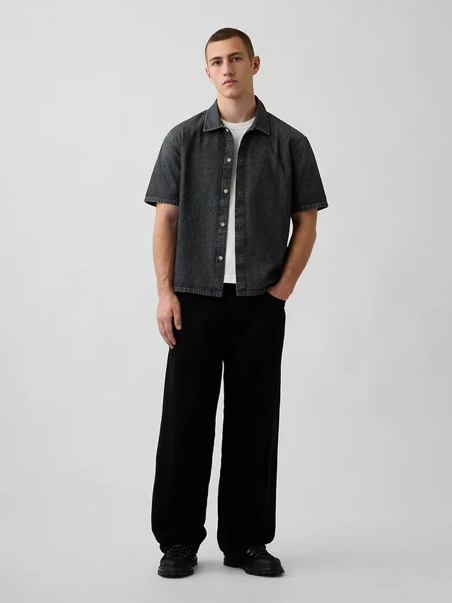 Denim Relaxed Shirt