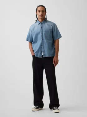 Denim Relaxed Shirt