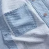 Denim Stripe Chore Jacket