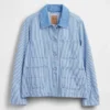 Denim Stripe Chore Jacket