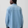 Denim Western Shirt Jacket