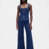 Denim Zip Vest