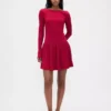 Drop-Waist Mini Dress