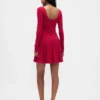 Drop-Waist Mini Dress