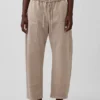 Easy Double-Knee Barrel Pants