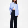 Easy Wide-Leg Pants