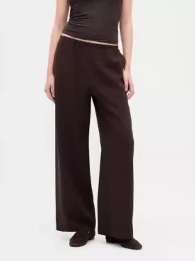 Easy Wide-Leg Pants