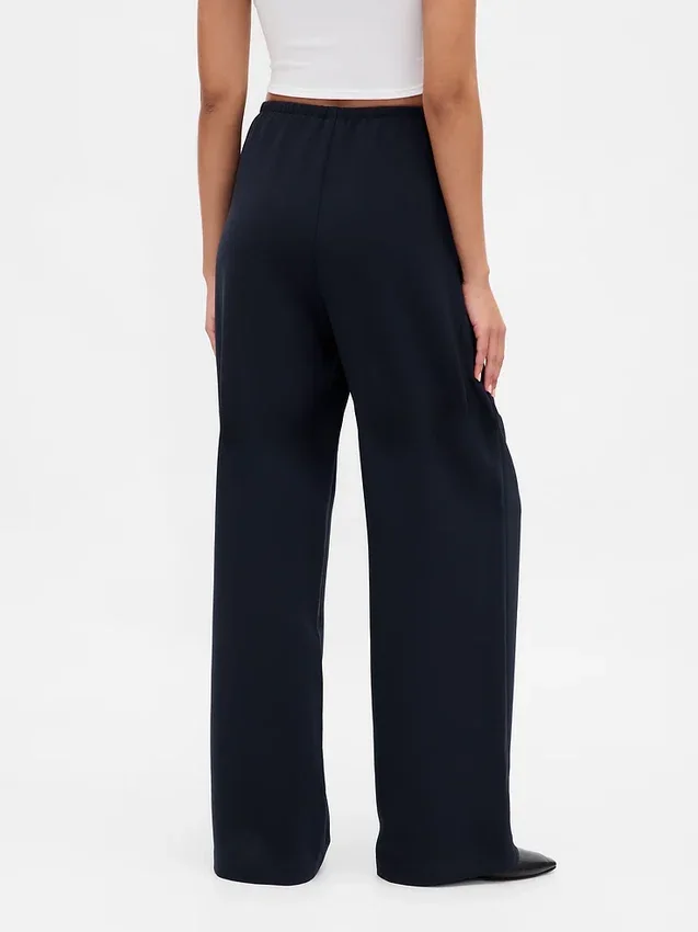 Easy Wide-Leg Pants