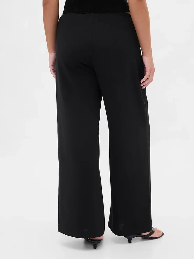 Easy Wide-Leg Pants