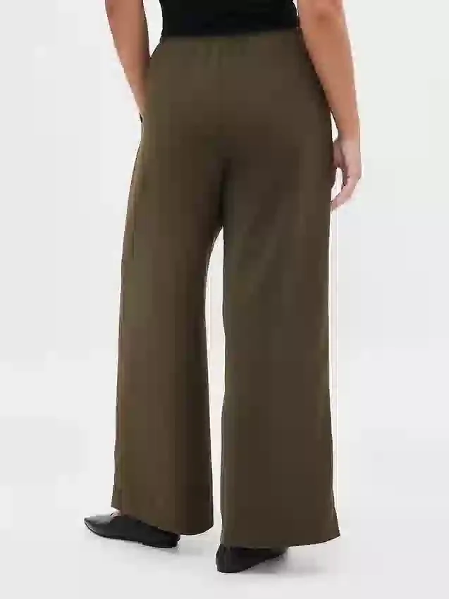 Easy Wide-Leg Pants