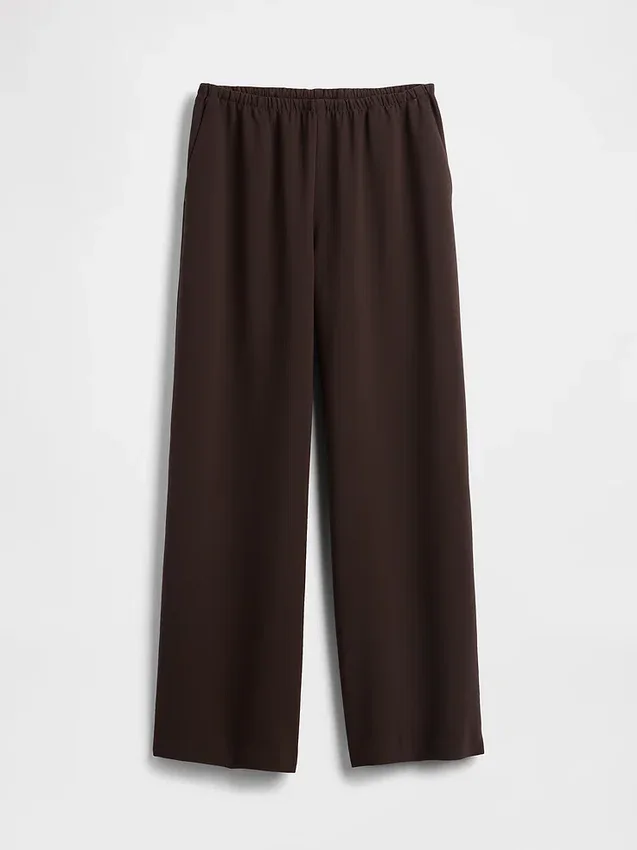 Easy Wide-Leg Pants