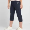 Embellished Logo Crop Sweats