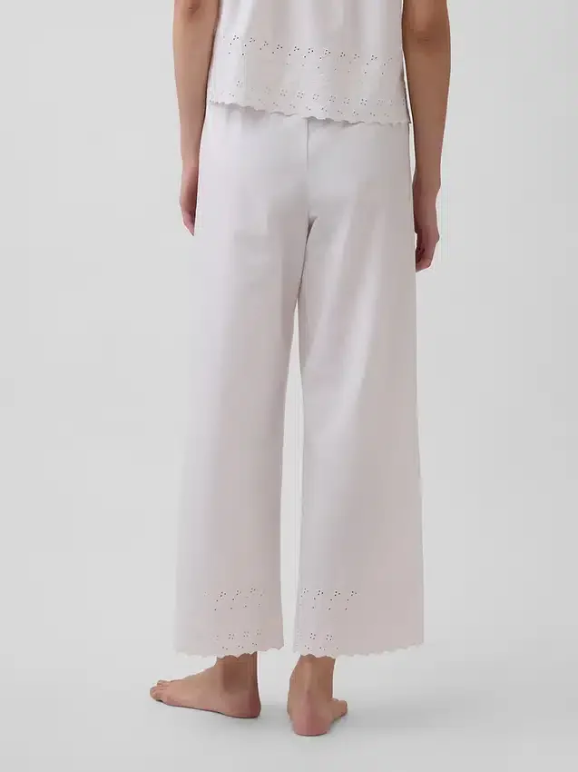 Embroidered Pj Pants