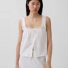 Embroidered Pj Tank
