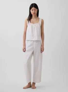 Embroidered Pj Tank